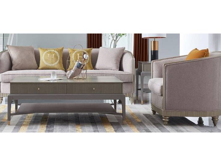 Xlmoebel Polstergarnitur Moderne textile Sofagarnitur in elegantem Design, (Sofagarnitur, 2-tlg., Sofagarnitur 3 + 1 Sitzer), Hergestellt in Europa