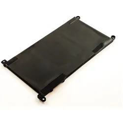 AGI Akku kompatibel mit Dell FY8XM (1 Zelle, 3400 mAh), Notebook Akku, Schwarz