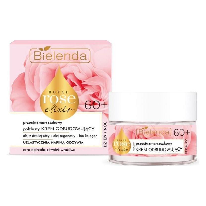 Bielenda Royal Rose Elixir Anti-Wrinkle Face Cream Day/Night 60+ 50Ml (50 ml) (5902169055073)