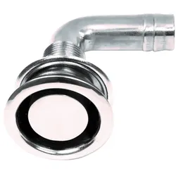 Tankentlüfter versenkt, 90°, A4, 46mm, für Schlauch 16mm