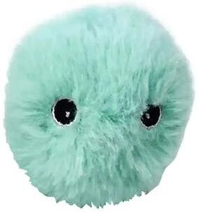 Inspired Living Smart Rolling Ball Interactive Cat Toy plush Green