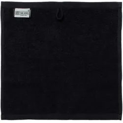 The One Towelling Gästehandtuch Gästetuch Guest 30x30 black one size