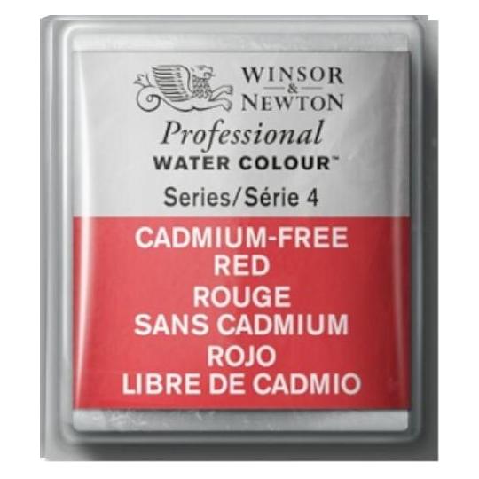 Winsor & Newton Watercolour proff. 1/2 pan cadminum-free, red (0101901)