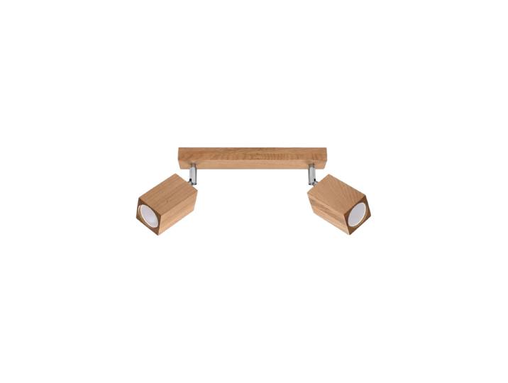 Design Deckenlampe „Keke“ 2-flammig Eiche Sollux Lighting