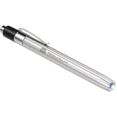 TOOLCRAFT TO-7429866 Penlight batteriebetrieben 9lm Silber