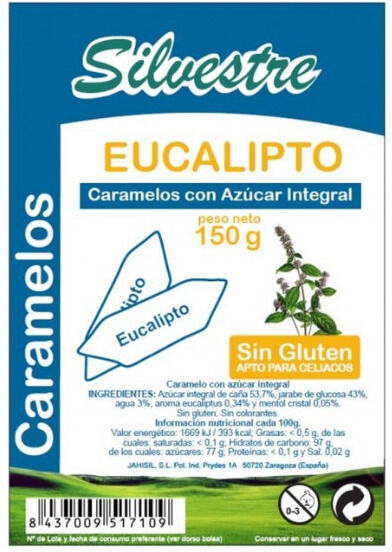 Silvestre Candies 150 g Eucalyptus