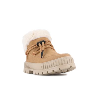 Winterboots PALLADIUM "PALLASHOCK LO HIVER", Damen, Gr. 37, braun (irish braun), Leder, Schuhe Winterboots, Winterschuhe, Winterstiefel, Snowboots