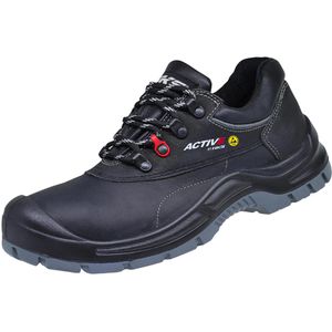 HKS Sicherheitsschuhe Active 400, ESD, S3, Halbschuhe, Stahlkape, Glattleder, Gr. 46