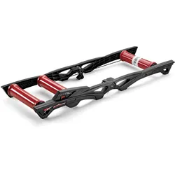 Elite Arion Mag Rollentrainer schwarz Rot – kompakt, robust, leise, max. Benutzergewicht 100 kg