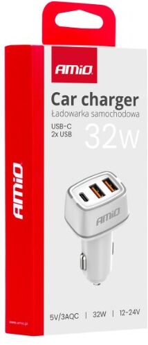 AMiO 03890 Chargeur allume-cigare