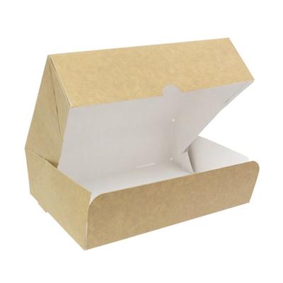 MONOUSO - Gebäck Box Kraftkarton 18,2x13,6x5,2cm 500g (280 Stück)