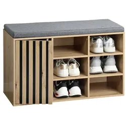 Kesper Schuhschrank mit Sitzkissen - B/H/T ca. 76.00x48.00x29.50