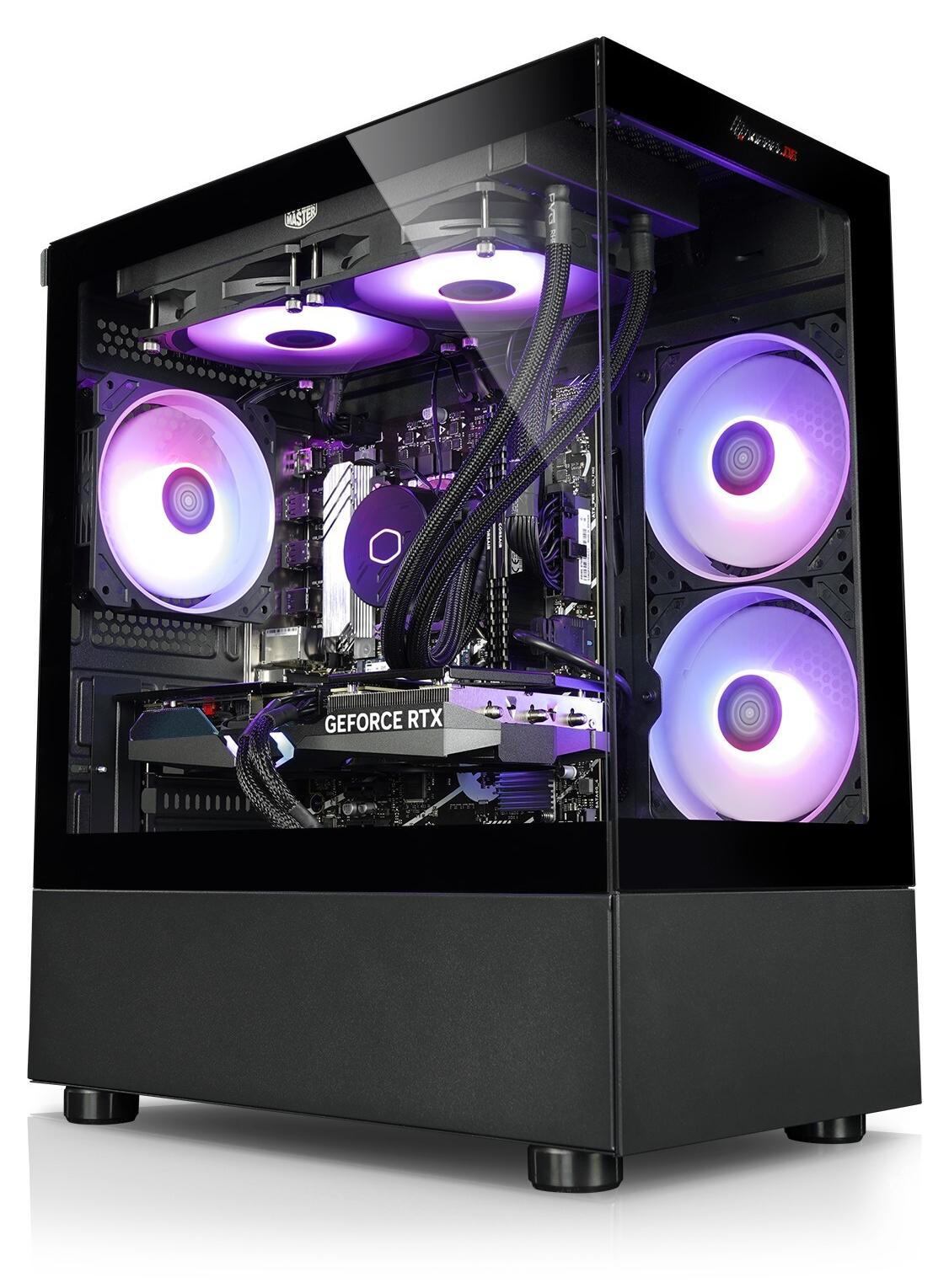 kiebel.de Gaming PC InvaderXS 12 Intel Core i9-12900KF, 64GB DDR4, NVIDIA RTX 5070 12 GB, 2TB SSD, Windows 11, Gaming PC