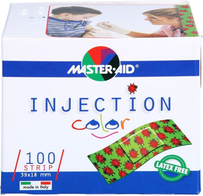 Trusetal Verbandstoffwerk GmbH INJECTION strip color 18x39 mm Kinderpfl.Käfer 100 St.