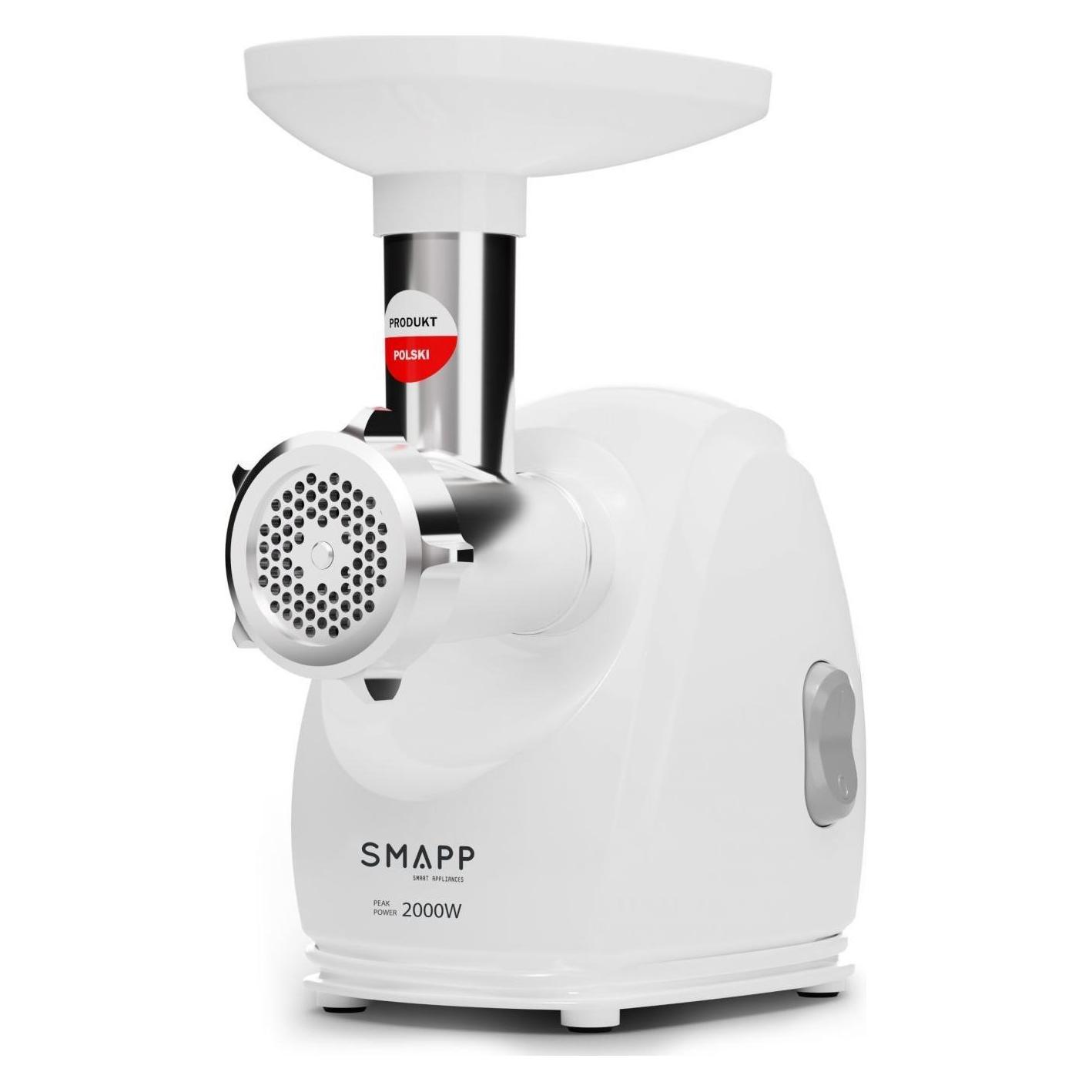 Smapp Meat grinder 489.8 white Safe shopping with home delivery (489.8 Bialy)