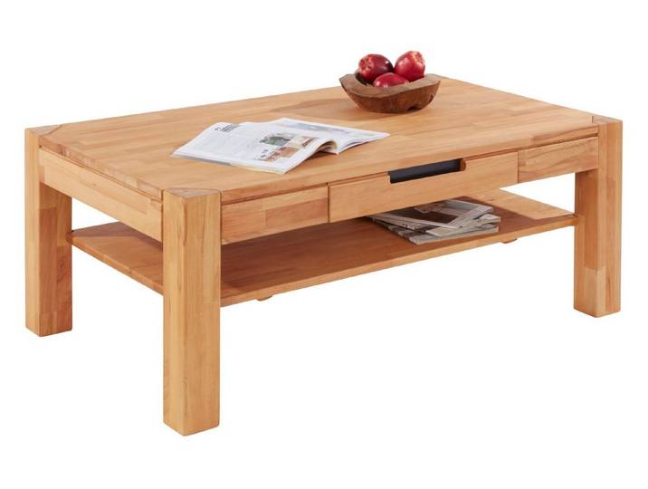 TaBoLe Möbel Couchtisch Tino, mit Schubkasten und Ablageplatte