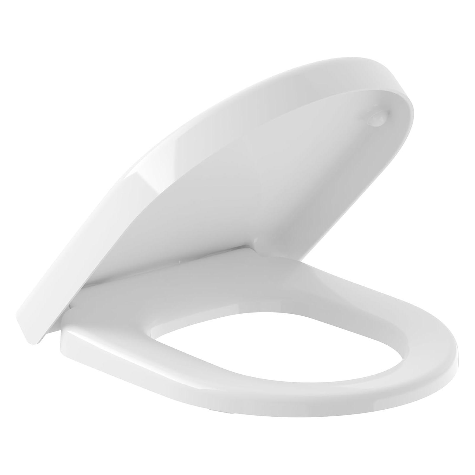 Villeroy & Boch Architectura WC-Sitz Compact, mit Absenkautomatik und abnehmbaren Sitz (9M66S201)