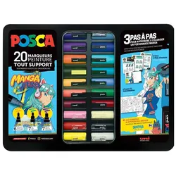 Uni-ball, Marker, Filzstift Set 20er MANGA (20x)