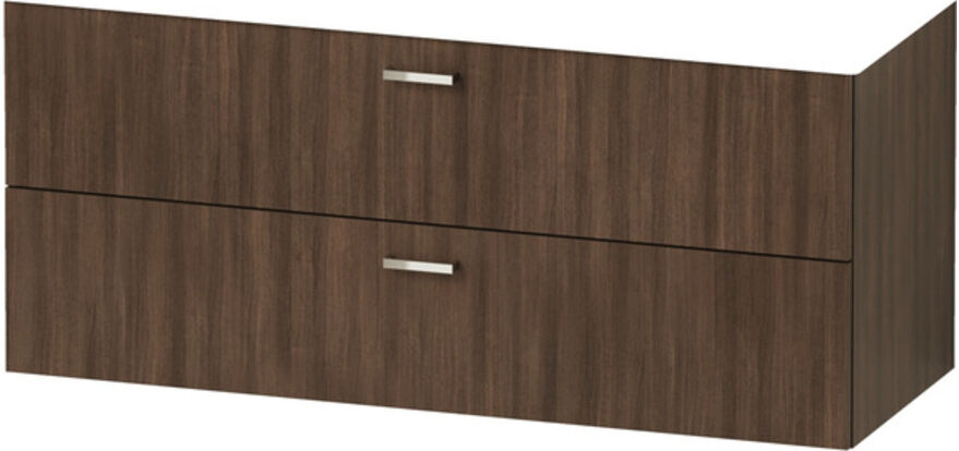 Duravit Möbel-Set XBase 130cm, Nussbaum dunkel (XB0068021210000)