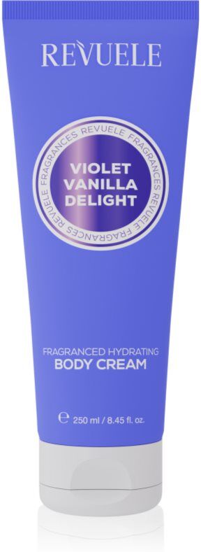 Revuele Violet Vanilla Delight Fragranced Hydrating Body Cream crème hydratante corps pour femme 250 ml