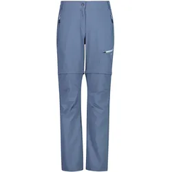CMP Damen-Zip-off-Hose - Damen - Gr. 40 - blau