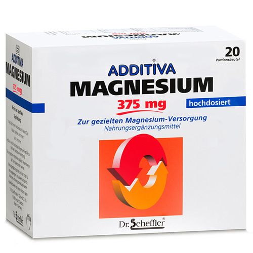Additiva Magnesium 375 mg Sachets Orange 20 St Granulat