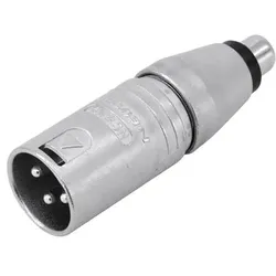 NEUTRIK Adapter XLR(M)/Cinch(F) NA2MPMF