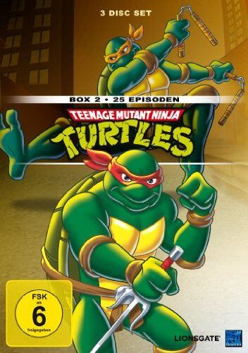 Joe DiStefano - Teenage Mutant Ninja Turtles - Box 2 (25 Episoden) [3 DVDs] - Preis vom 12.10.2026 11:37:12 h