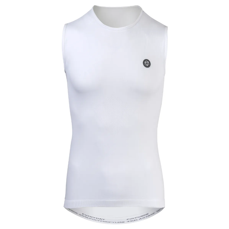 AGU Maglia intimo  senza maniche bianca unisex