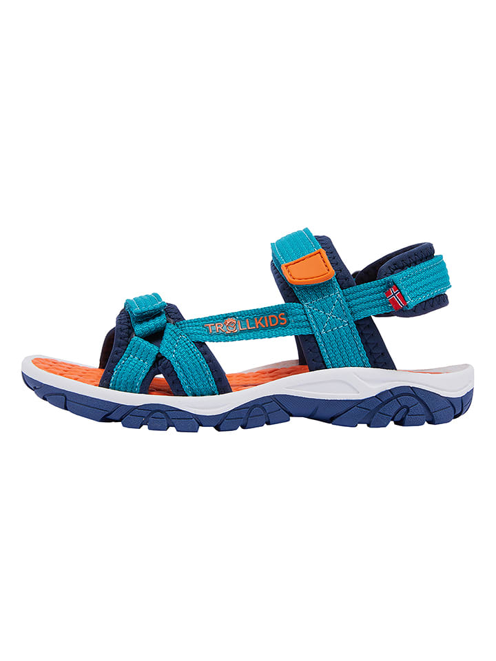Trollkids Sandalen "Oslofjord" in Blau - 35