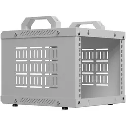 Lanberg Szafa OPEN RACK 10" 4U 280X300 SZARY (4 HE, 10 Zoll Rack), Serverschrank, Grau