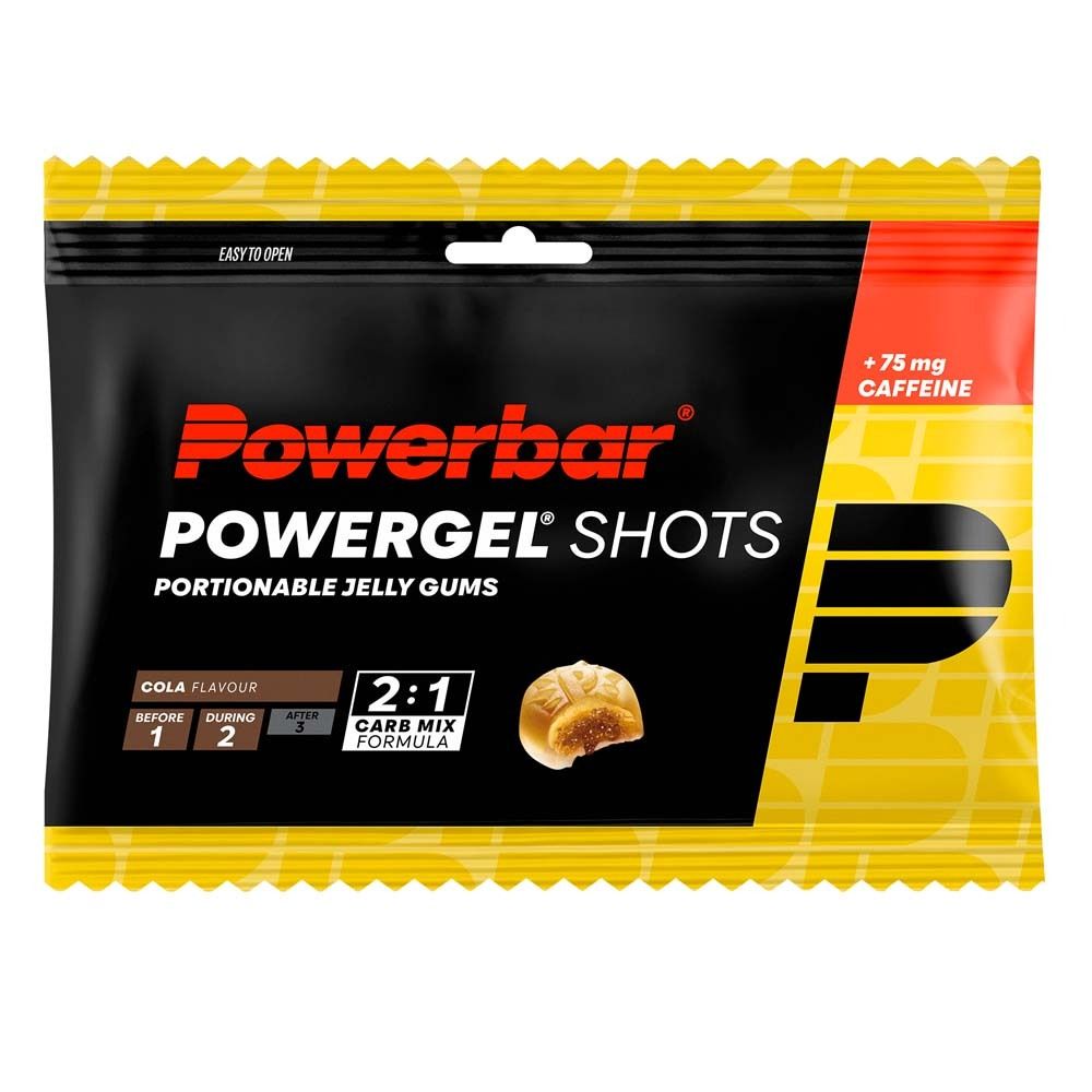 Powerbar Power Gel Shots, Cola-Koffein 8x60 g