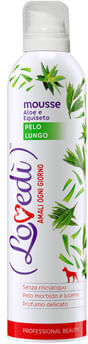 LOVEDI Lovedì Cane Pelo Lungo Shampoo Mousse Aloe e Equiseto 300ML