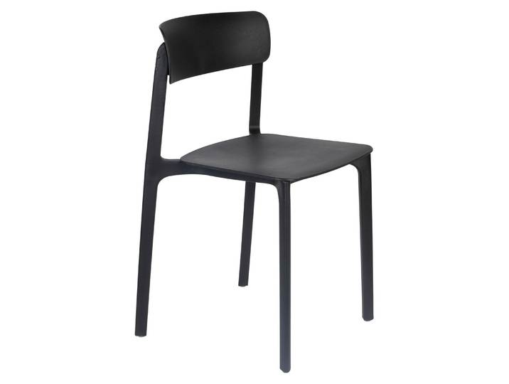 Esszimmerstuhl Schwarz - Traglast 150kg - 47x48x79cm - Giga Meubel