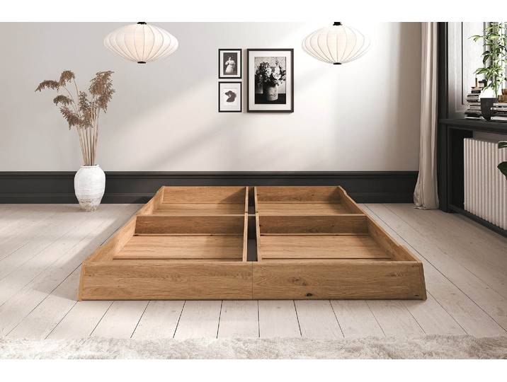 Bettschubladen 4er Set TRONDHEIM Eiche massiv