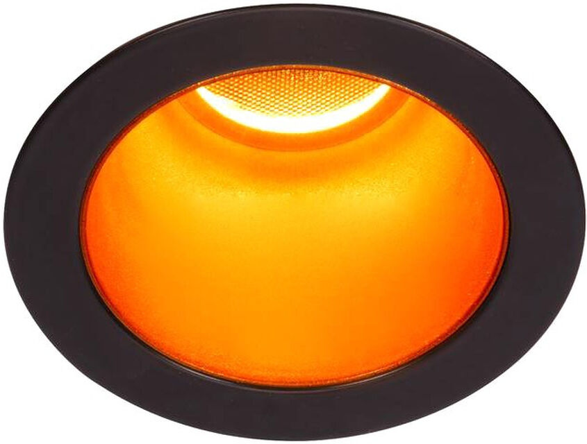 Slv Horn Magna, Led Indoor Deckeneinbauleuchte Schwarz/gold 3000k 25° - Einbauleuchten