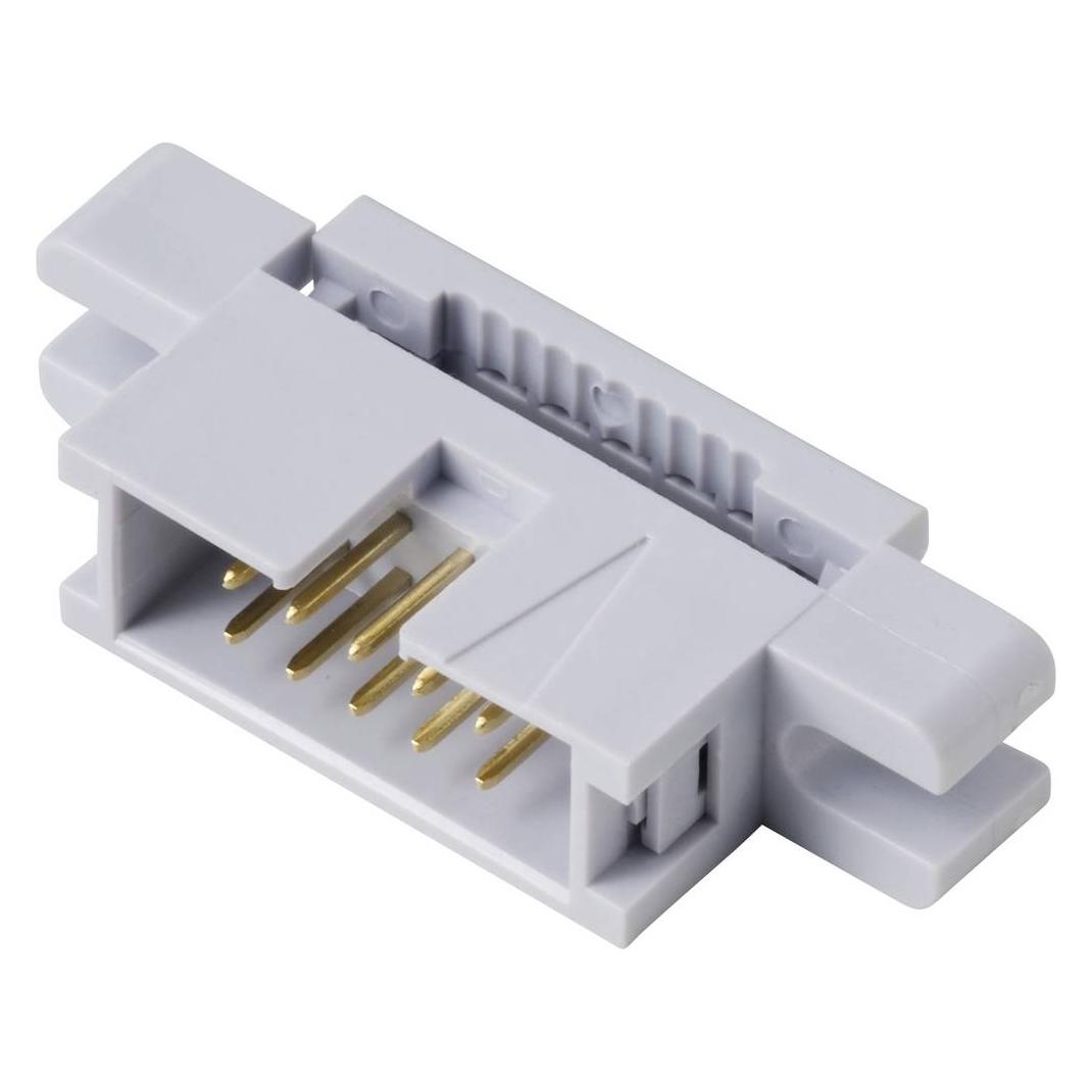 Tru Components TC-13537804 Pfosten-Steckverbinder mit Befestigungsflansch Raster (TC-13537804)