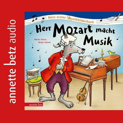 Herr Mozart macht Musik - Marko Simsa, Audio, 9783219800081