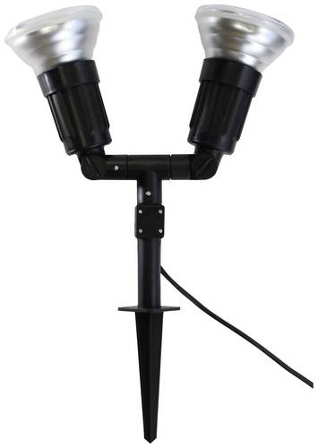 Megatron MT70814 Cappi 2 Gartenleuchte E27 Schwarz