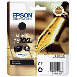 Epson, Druckerpatrone, 16XXL - 22 ml - XL - Schwarz - Original (BK)