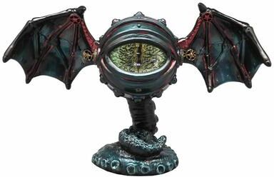 Unicorn Studio 6.3 in L Steampunk Floating Eye Octobat Figurine Poly Resin