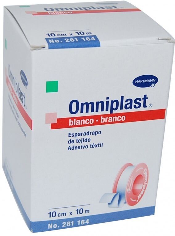 Hartmann Omniplast Hypoallergenic adhesive tapes 10 cm x 10 m