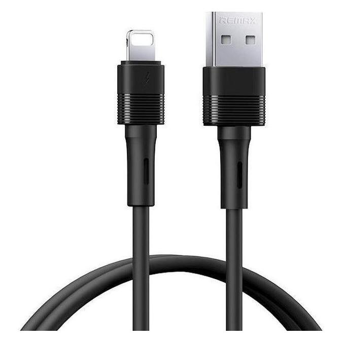 Remax LEYA SERIE KABEL RC-C093 2,4A USB/LIGHTNING 1M SCHWARZ (1 m, 12 W) (47606386)