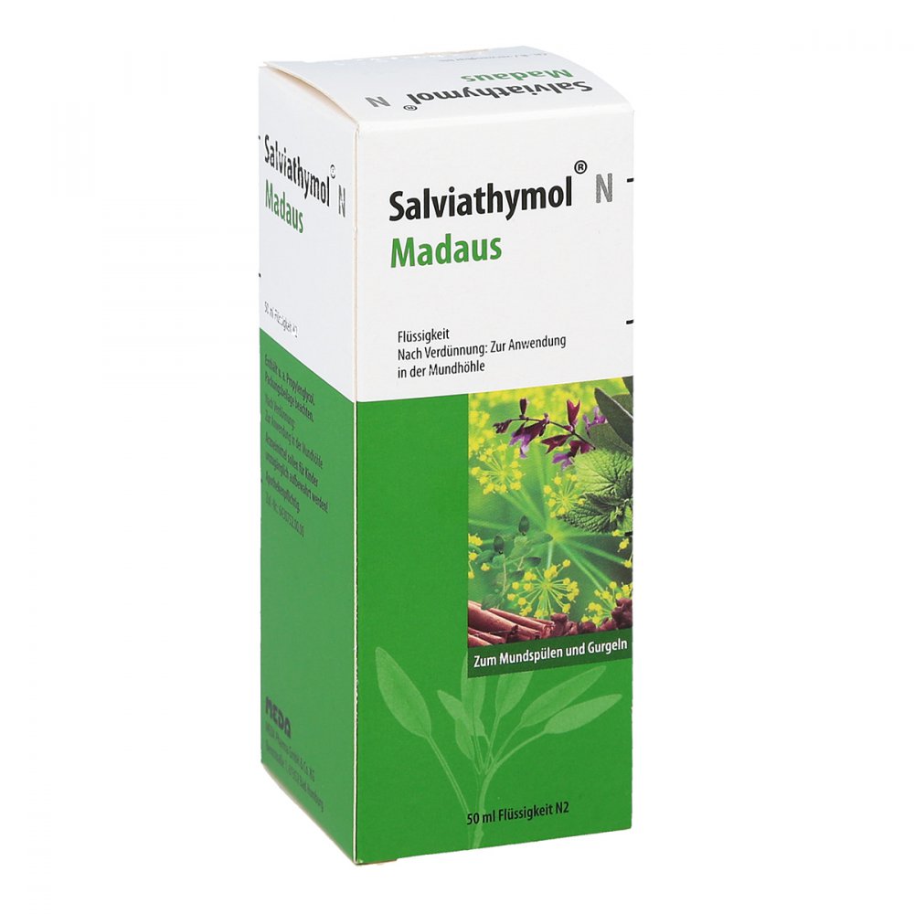 Cooper Consumer Health Deutschland GmbH Salviathymol N MADAUS: Mundspülung bei Entzündungen 11548422