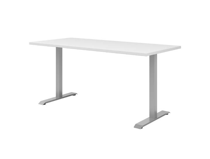 Schreibtisch 160cm Weiß/Weiß