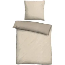 Bettwäsche BIBER natur (BT 135x200 cm) - braun - BT 135x200 cm