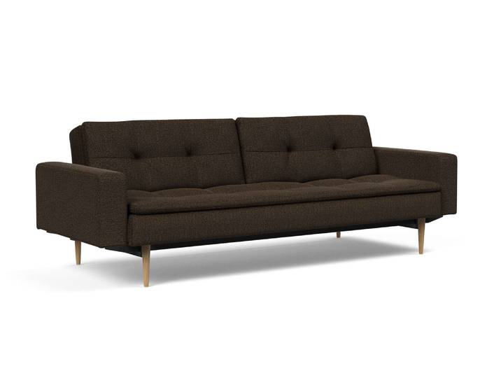 Innovation Living Dublexo Klappsofa 115x210 cm mit eiche Armlehne