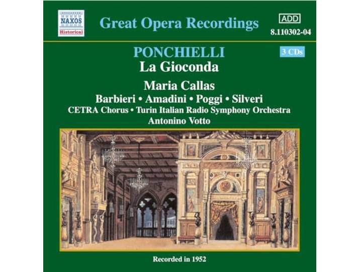 Callas / Barbieri / Amadini / Poggi - La Gioconda