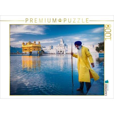 CALVENDO Puzzle Golden Temple, Amritsar | 1000 Teile Lege-Größe 64x48cm Foto-Puzzle für glückliche Stunden, Game von , Calvendo Puzzle