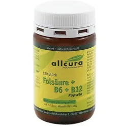 FOLSÄURE+B6+B12 Kapseln